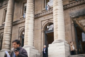 Le Palais de justice de Paris, novembre 2016. © Jean Larive/ MYOP